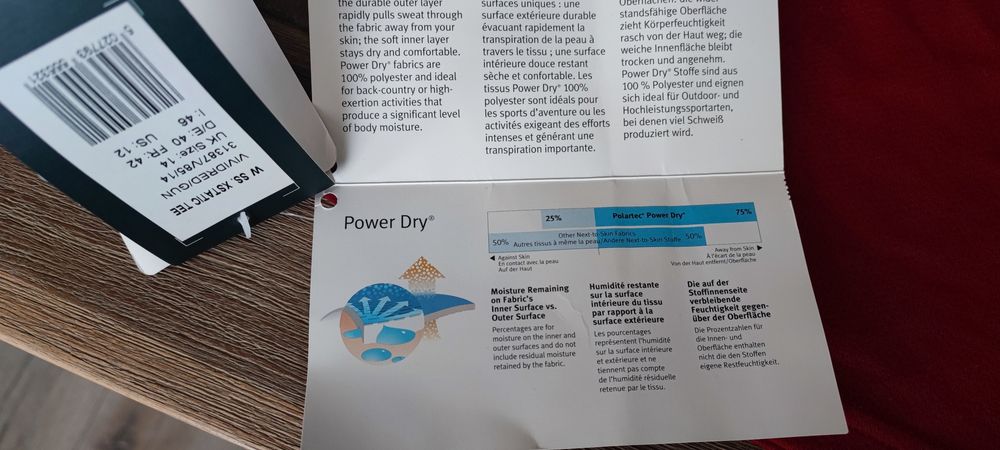 нова Berghaus ssxstatic tee размер-L