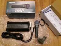 Microfon profesional cu fir Shure BETA 58A /Microfon voce karaoke NOU