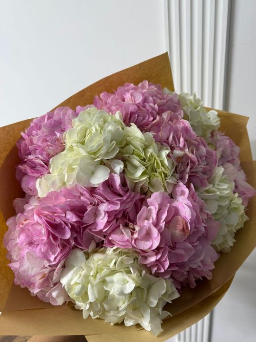 Букет из гортензий