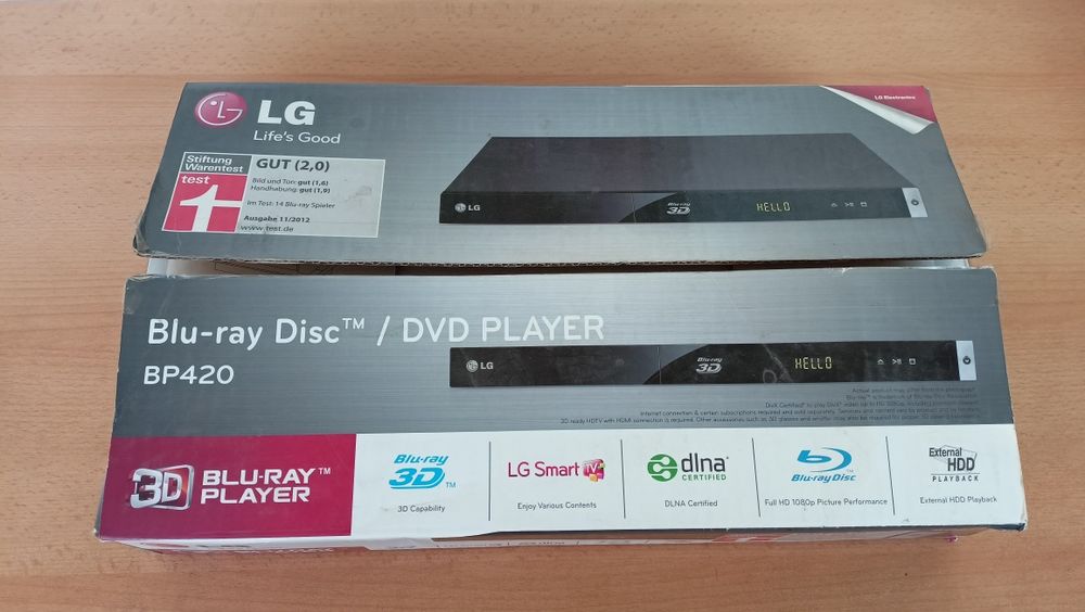 Vand BD Player LG BP420