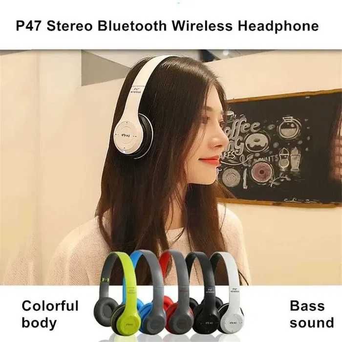Căști Lenovo P47 cu Bluetooth 5.0 Seria pliabilă - Transport gratuit