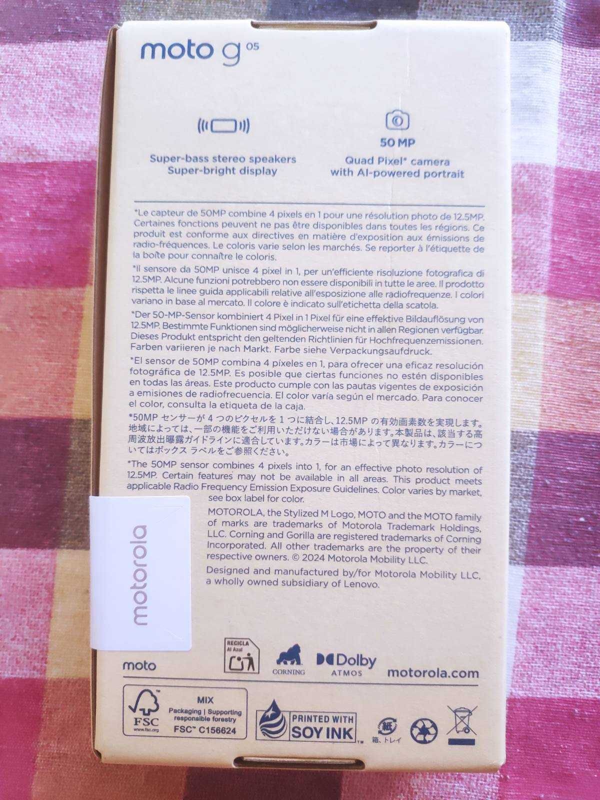 Motorola moto g05 4/64GB - Чисто нов, неразпечатан,гаранция