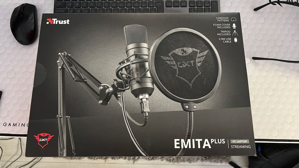 Microfon Trust GXT 252 Emita Plus Streaming