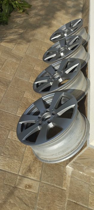 Оригинални джанти с нова боя 16 5х112 Мерцедес + зимни гуми