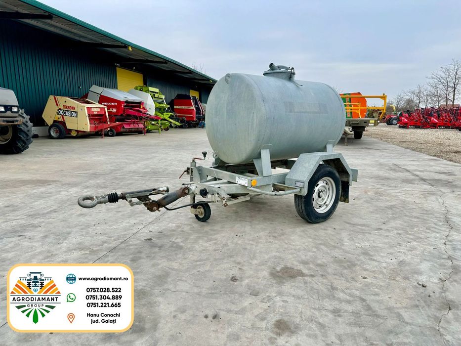 Cisterna 1000l pentru cresterea animaleleor in stare impecabila adusa din Franta, ideala pentru adăparea animalelor in zootehnie