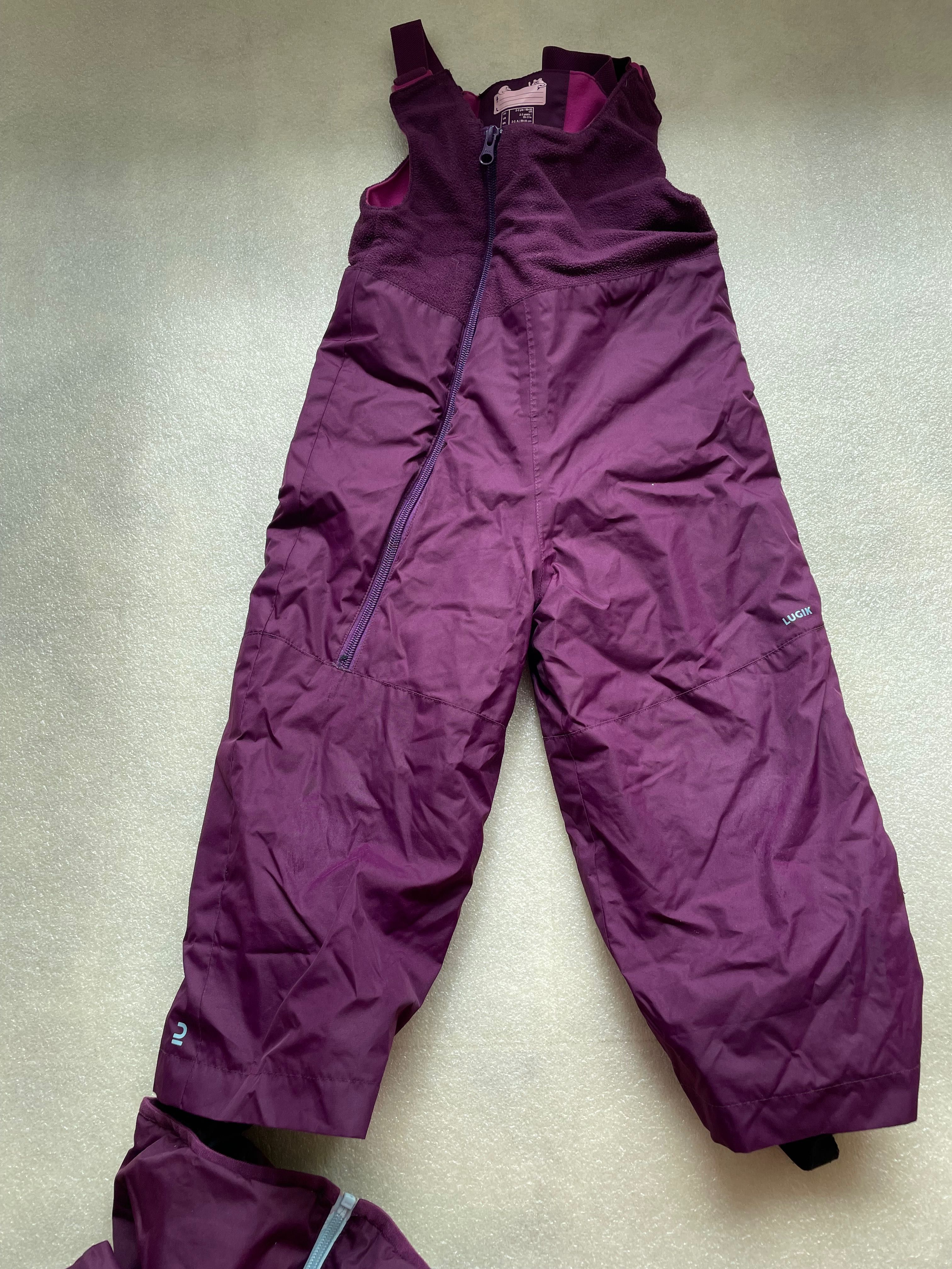 WEDZE Бебешко яке, гащеризон, ръкавици   500 warm lugiklip,