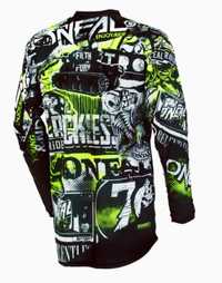 Блуза O'NEAL ELEMENT Youth Jersey Attack Black/Neon yellow