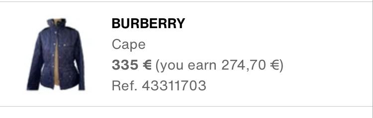 Burberry пролетно якe