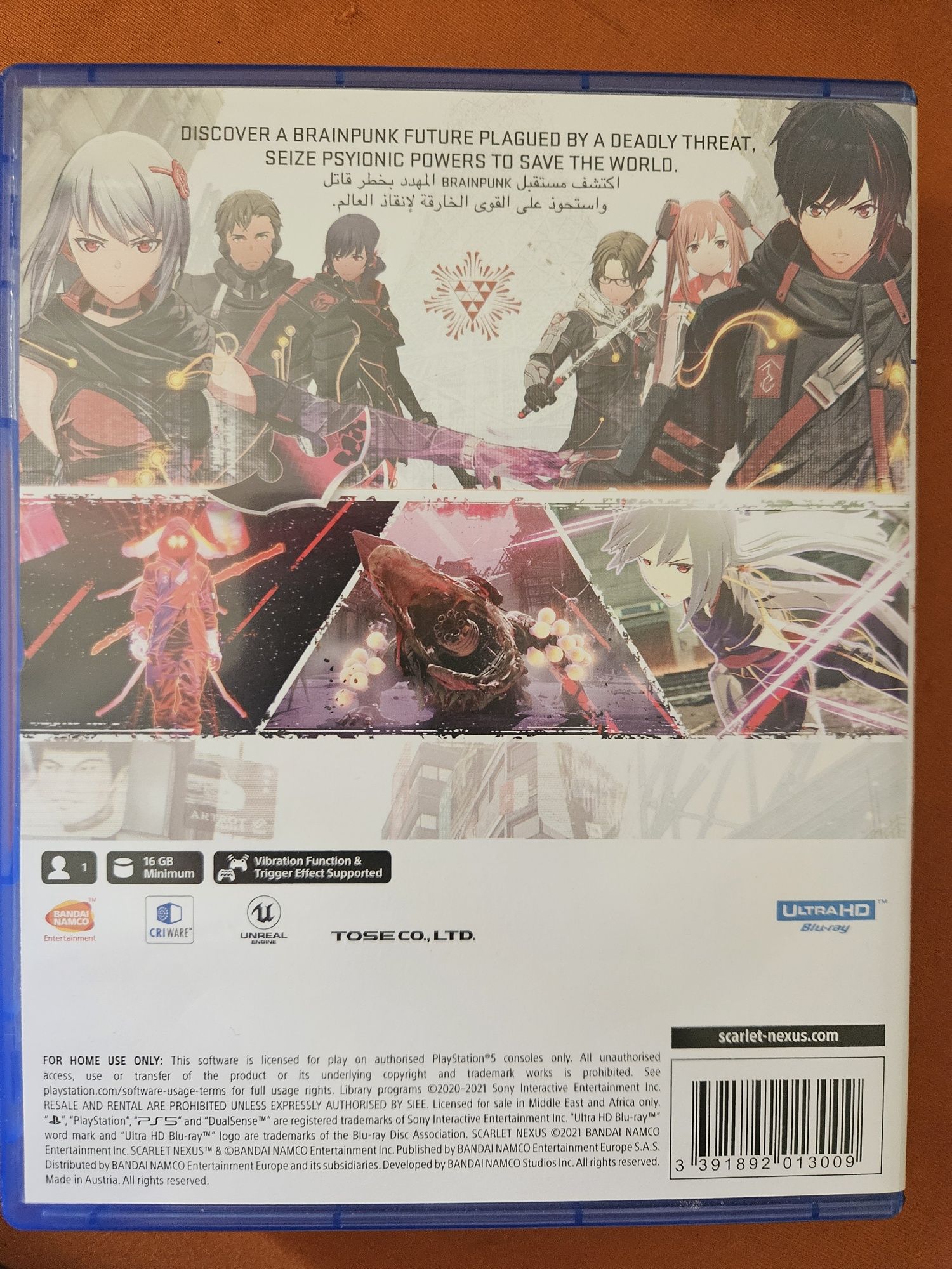 Scarlet nexus ps5 Playstation 5