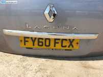 Ornament Suport Lampi Numar Maner Actionare Deschidere Hayon Haion Portbagaj Renault Laguna 3 2007 - 2015