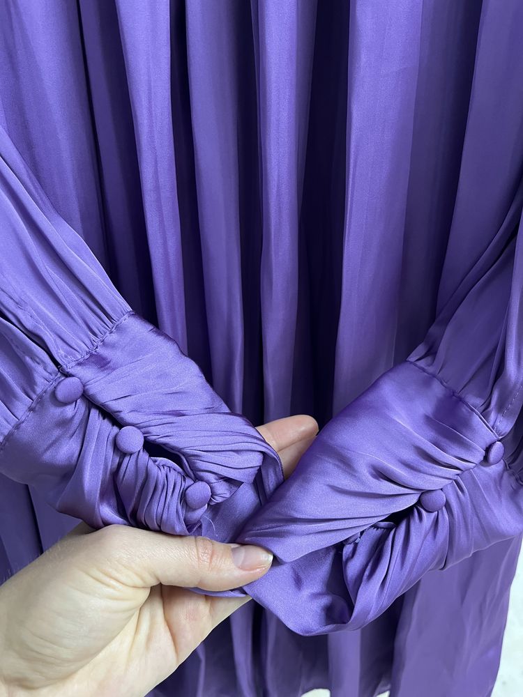 Rochie mov vaporoasa Mango