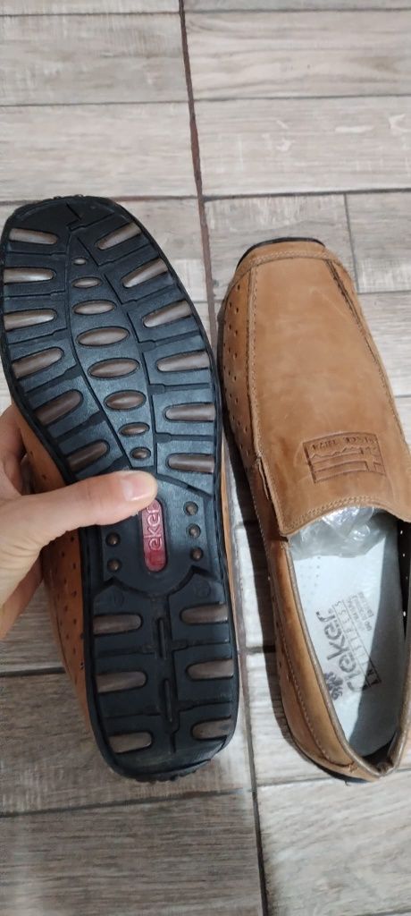 Pantofi Rieker piele