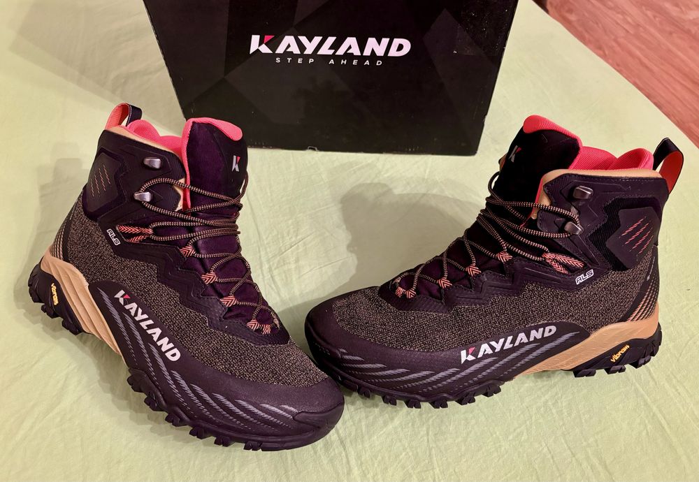 Kayland номер 43,5 и alpina ном 42,5 туристически обувки, маратонки