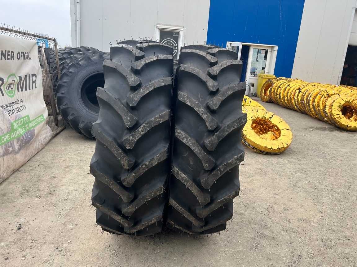 Anvelope noi 18.4-30 cu 16 pliuri pentru tractor STEYR cu livrare