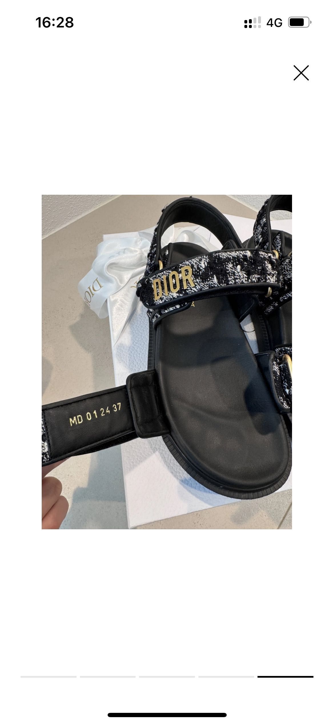Сандали Dior 37 оригинални