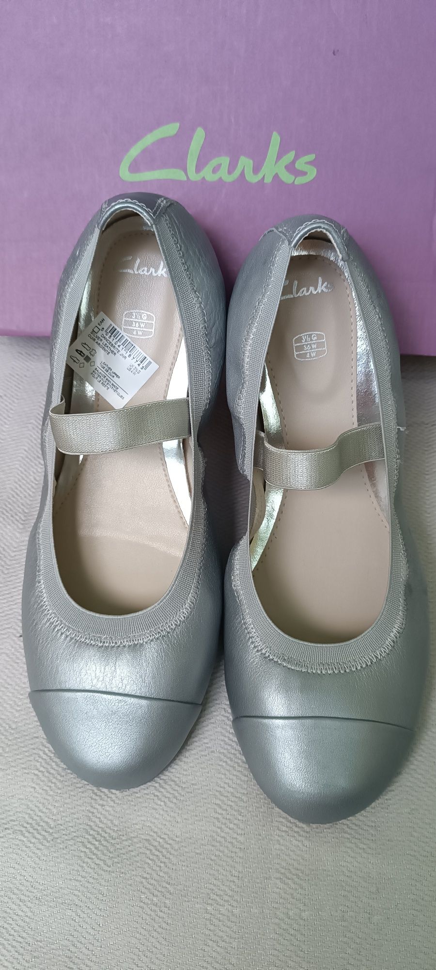 Нови Clarks, оригинални обувки, номер 36