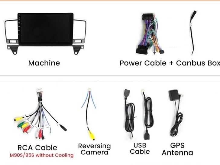 Мултимедия за Mercedes Benz ML GL W166 X166 навигация Android 2DIN