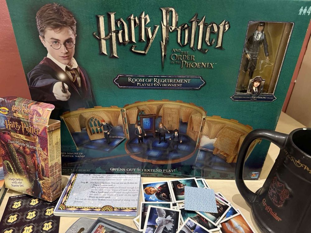 Колекция книги+макет+чаша+карти+пръчка -Хари Потър/Harry Potter