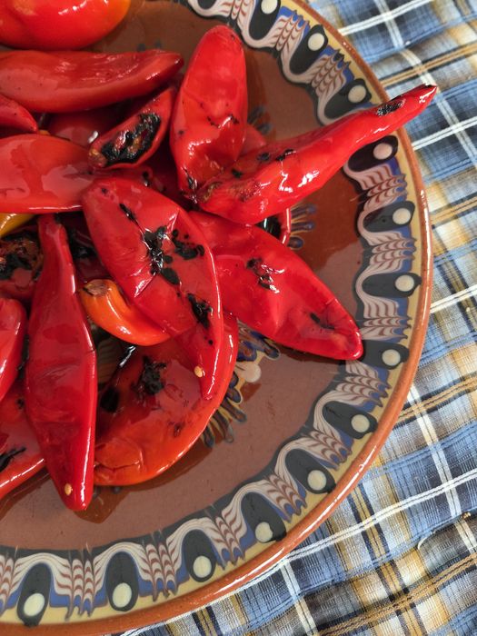 Пуканки чушки рибки