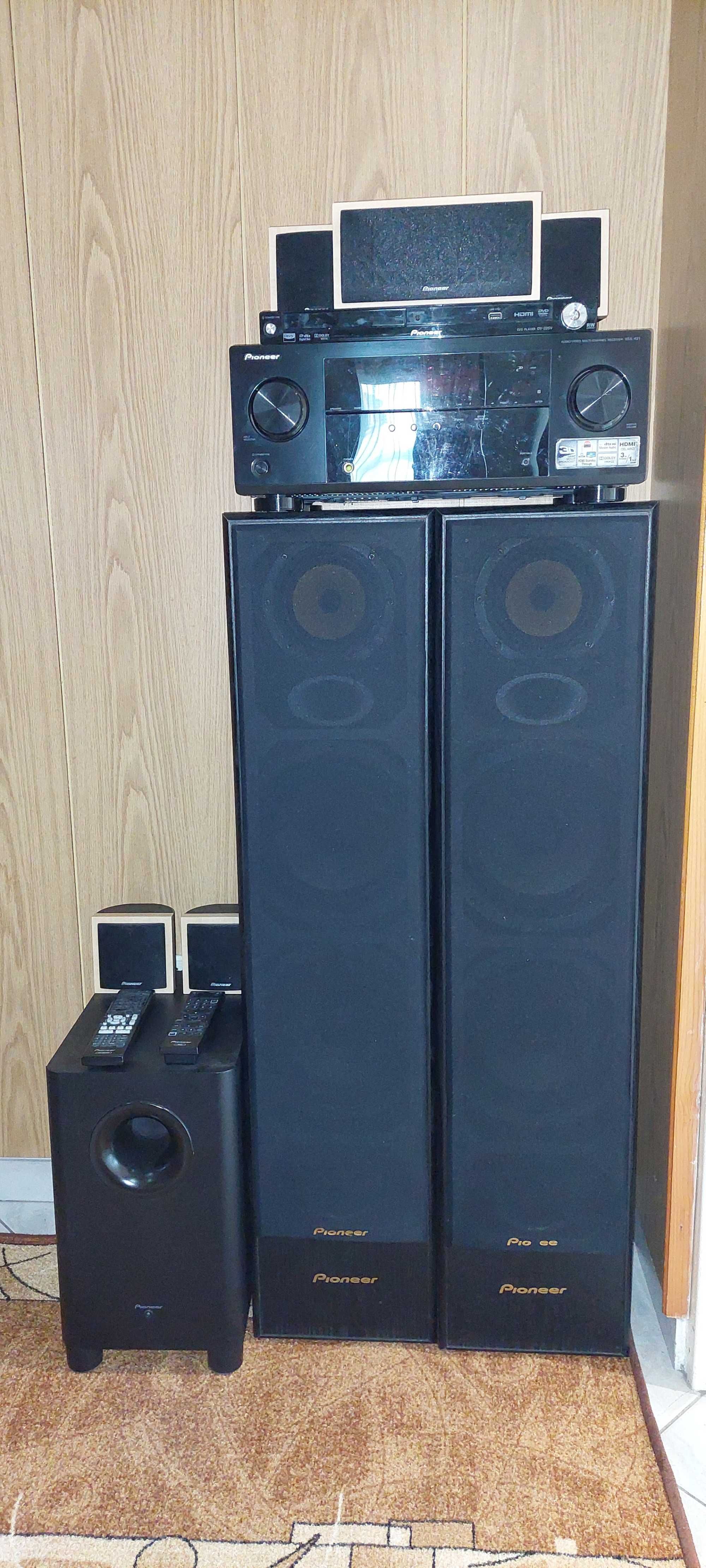 Аудио система Pioneer,с домашно кино!