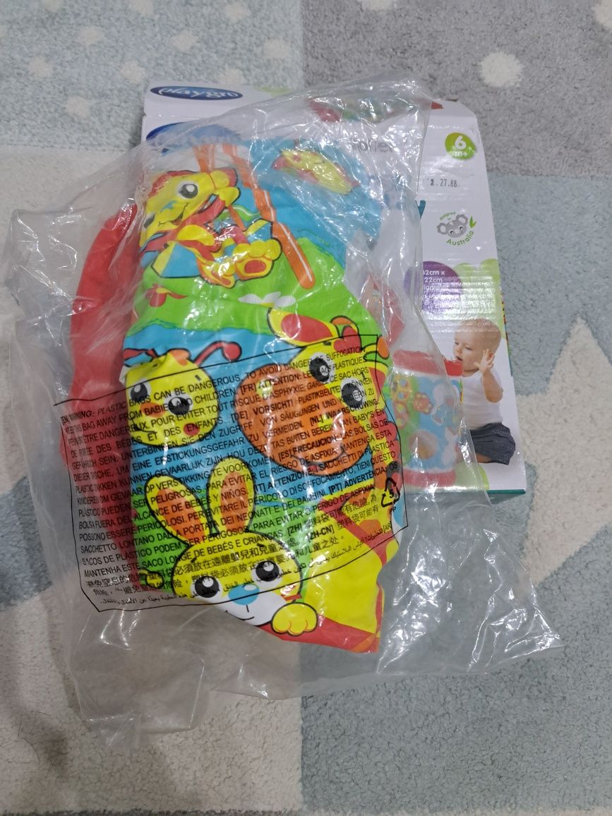 Playgro Надуваема играчка ВАЛЯК 6+м ЧЕРВЕН
