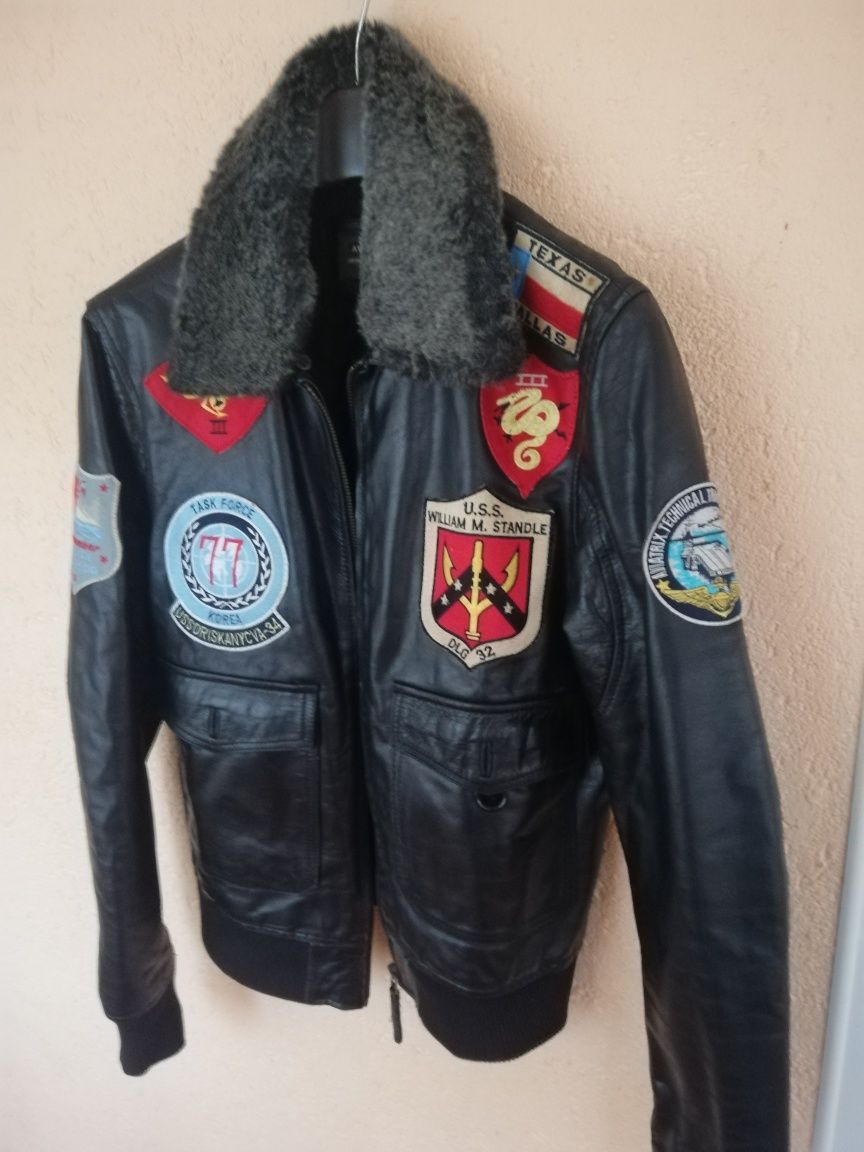 Geaca piele bărbati Aviatrix M model Aviator