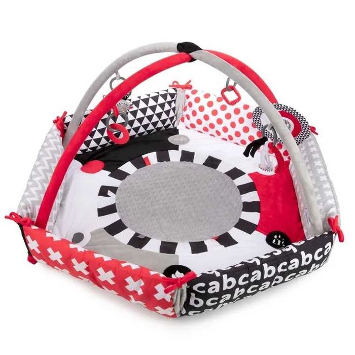 Saltea de joacă senzorială și contrastantă + centru de activitati