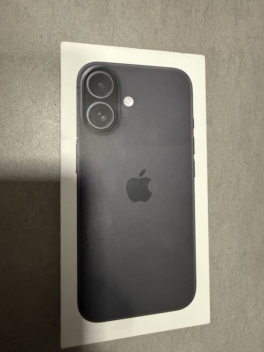 iPhone 16 128GB Black Neverlocked NOU SIGILAT