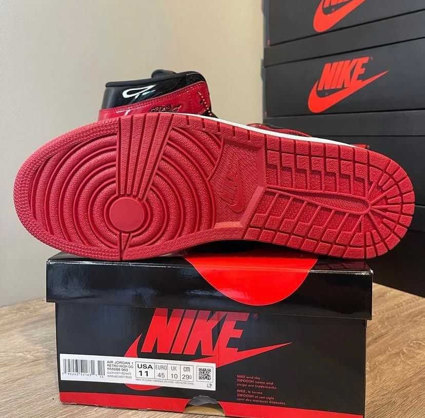 Jordan 1 Patent Bred 36-46