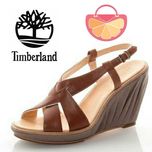 %ПРОМО% TIMBERLAND № 39½ – Дамски кожени сандали с кръстосани каишки
