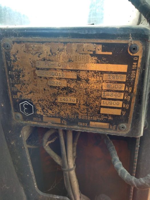 Мотокар 6т. хибриден