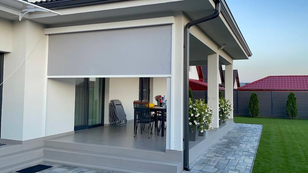 Rolete / rulouri textile screen de exterior (model ZIP)