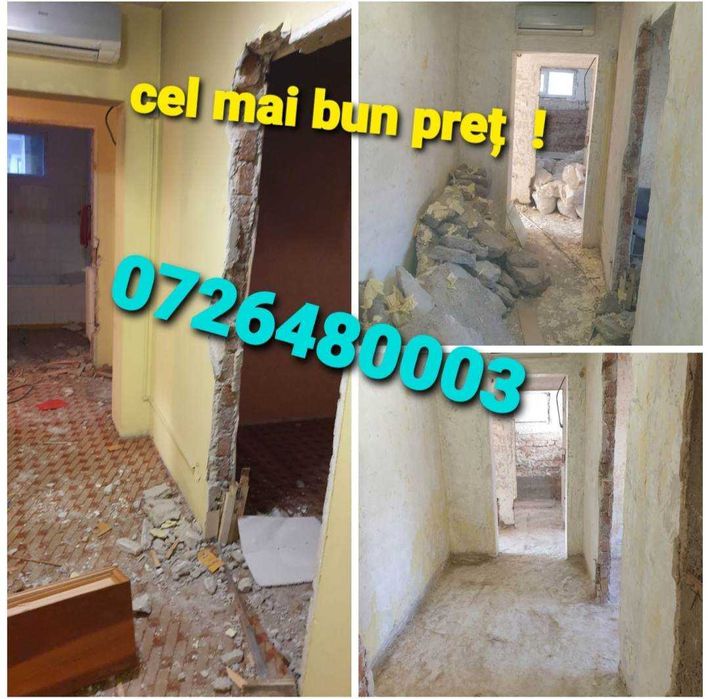 decopertam demolari taiere santuri canele sapa gresie decopertari