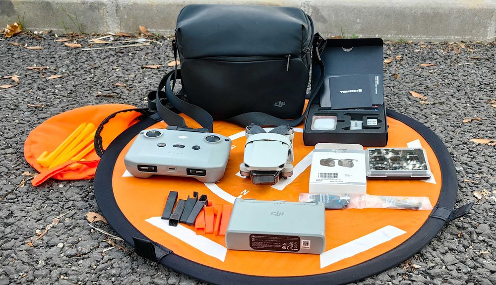 Drona DJI MINI 2 Fly More Combo 4K cu multe accesorii dji mavic mini 2