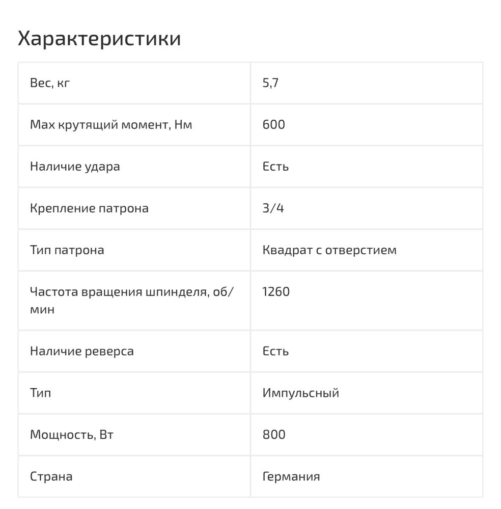 Гайкаверт Bosh , состояние отхорошее . Не использовался , долгое время