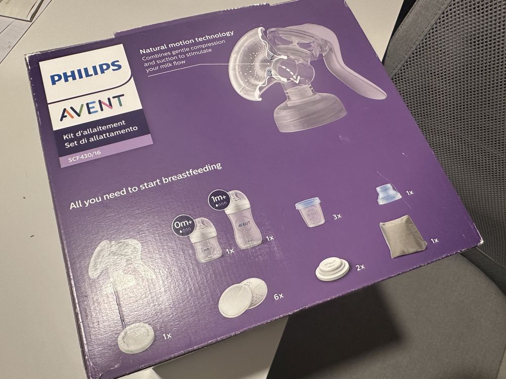 Vând pompă manuală sân Philips avent SCF430/16