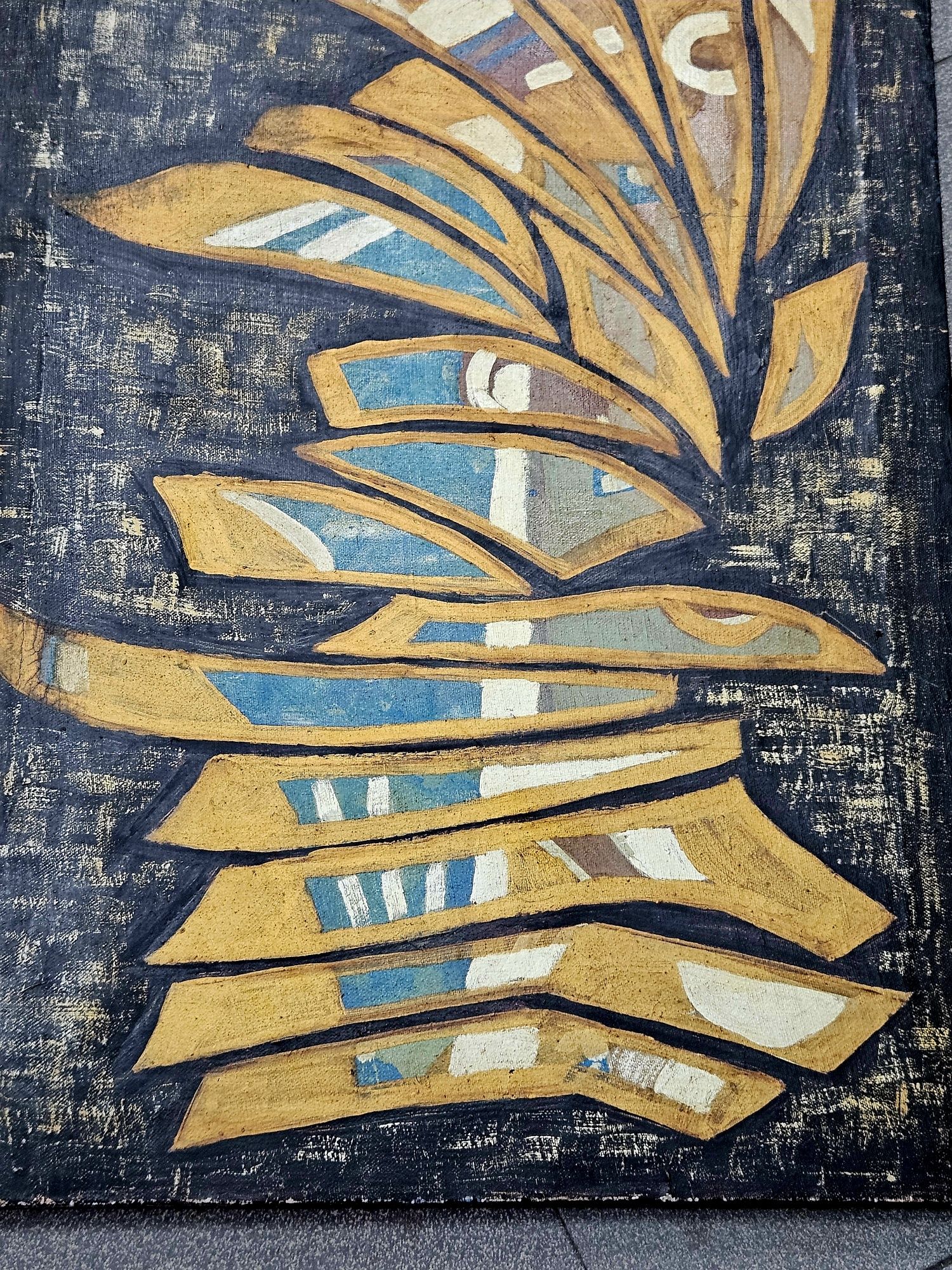 Картина на Димитър Батоев, около 1970г.