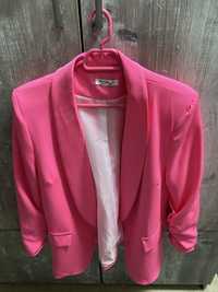 Дамско сако розов цвят