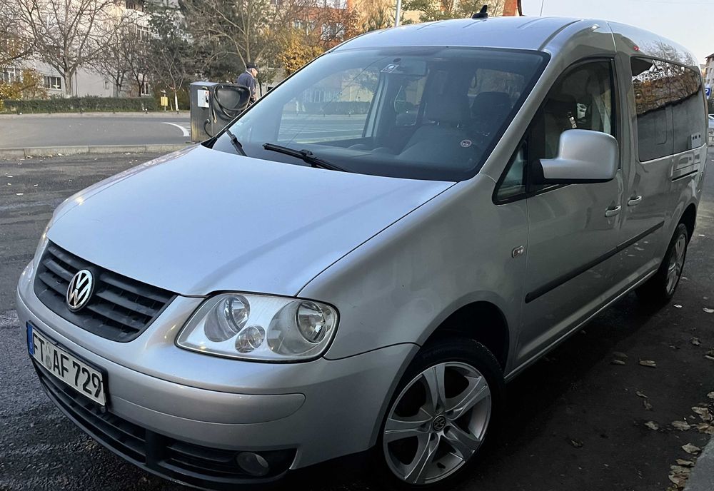 VW CADDY MAXI 2010  1.9TDI  105CP  7 Locuri  2 Usi Culisante