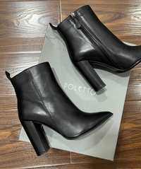 Ботинки кожаные новые Poletto