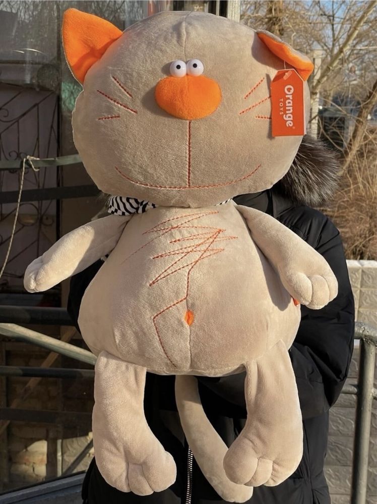 Кот 53 см, orange