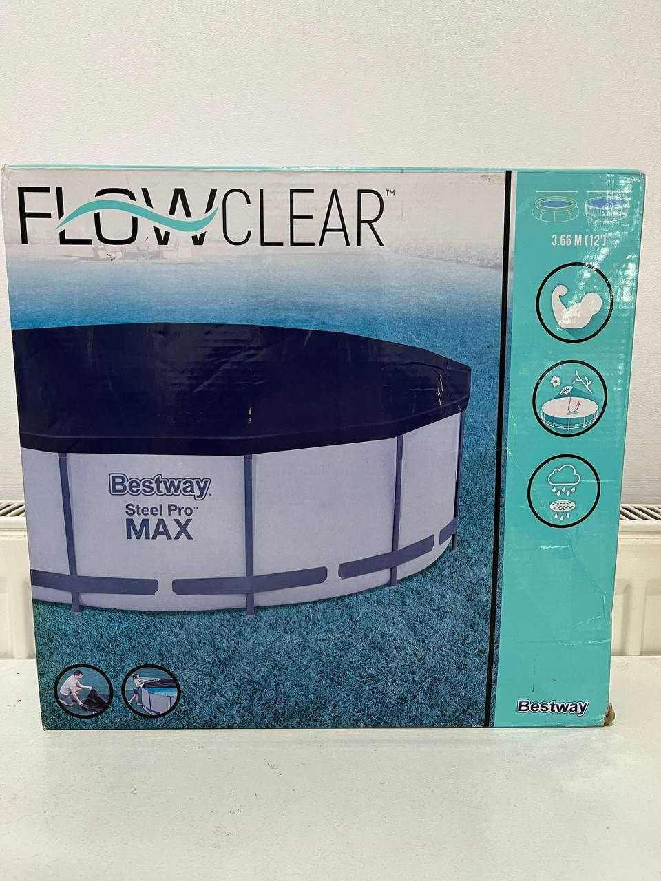 Prelată piscină Bestway Flowclear 3.66 m - Cod 49583