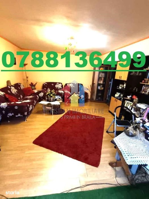 ETAJ 1, ap 3 camere Decomandat ,Buzaului 80mp