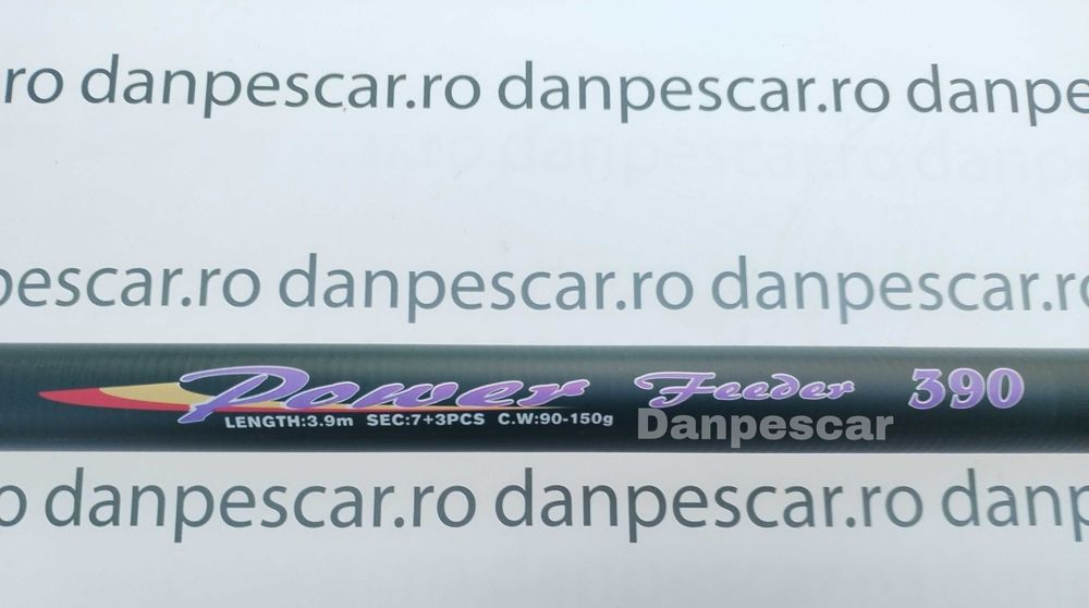 SET Lanseta Power tele feeder 3,90m +Mulineta QFC4000 si 150m fir