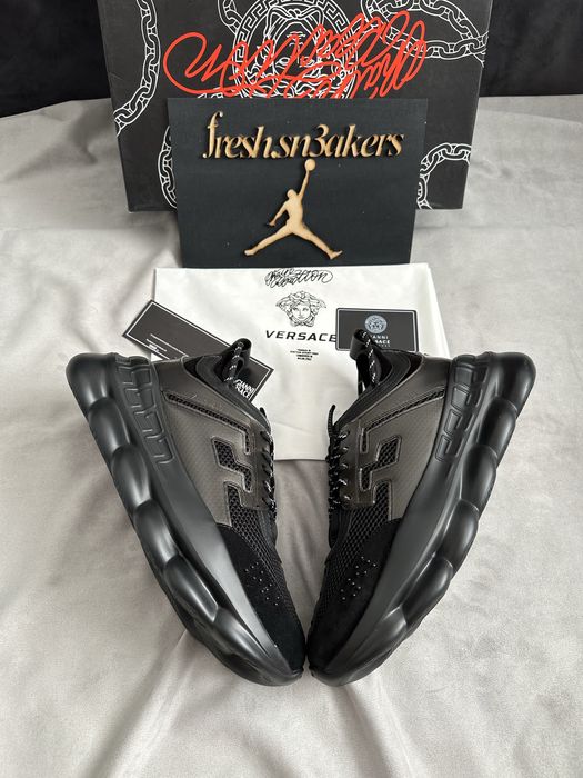Versace Chain Reaction Black size 42/43