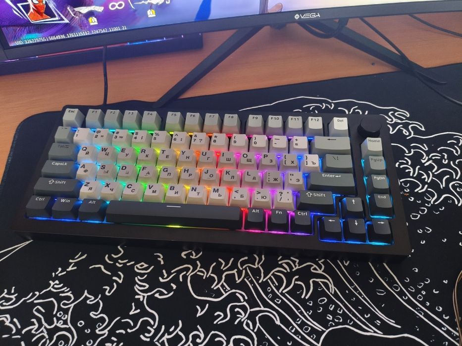 Обменяю клавиатуру monsgeek m1w