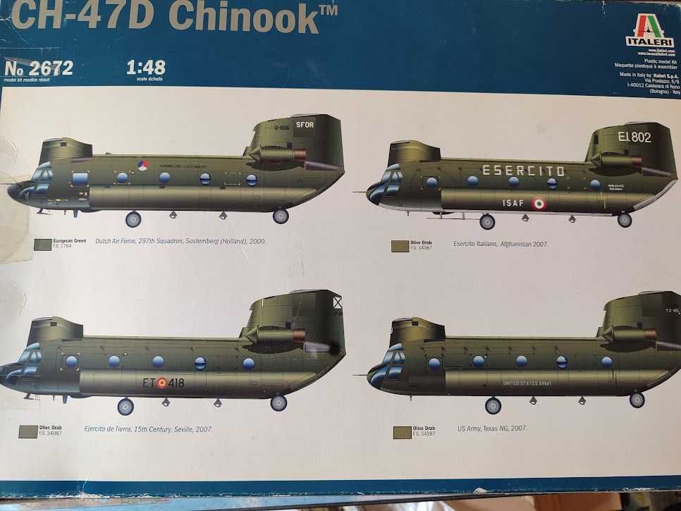 Italeri CH-47D CHINOOK хеликоптер