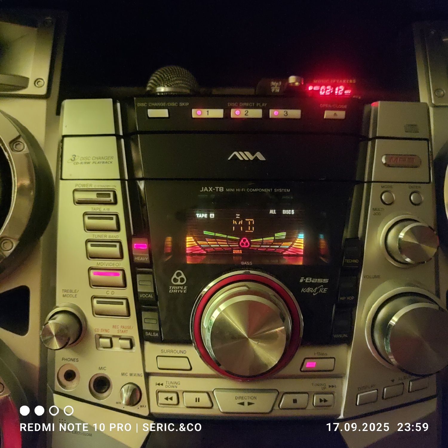 Музыкальный центр Aiwa Jax T8