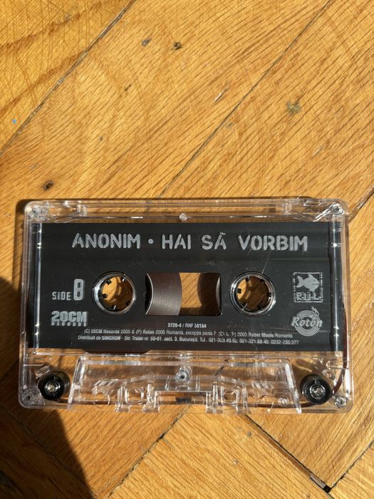 Vand sau schimb caseta anonim hai sa vorbim
