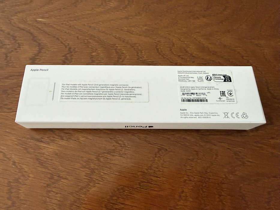 Apple pencil 2 pt ipad pro 11,12, ipad air 4,5 Original ,ca Nou